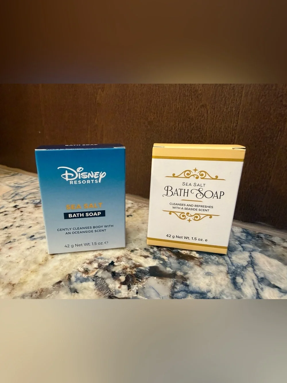 DISNEY Sea Salt Bath Soap Disney Oceanside & Seaside Scent Lot of 2 BRAND NEW